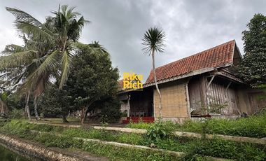 RUMAH LANGKA ETNIK JAVANESE STYLE LUAS SEMI FURNISHED SIAP PAKAI DI JOGJA UTARA AREA JALAN KALIURANG KM 10