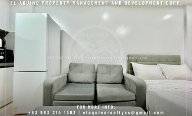 Fully-Furnished Studio Unit for Rent – Clark Freeport Zone, Pampanga