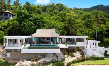 Seaview 4 Bedroom Pool Villa for SALE, Chaweng Noi, Koh Samui