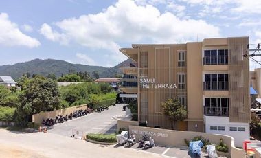 Modern Studio Condo with Lush Mountain View – Steps from Lamai Beach