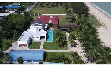 Stunning Absolute Beachfront villa for sale in Tha Sala, Nakhon Si Thammarat