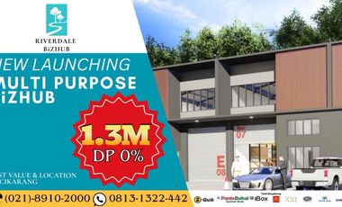 Ruko Multiguna Cocok untuk Gudang, BIZHUB RIVERDALE Lokasi strategis
