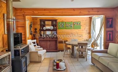 Leon Propiedades arrienda casa amoblada en sector Lo Águila, Curacaví.