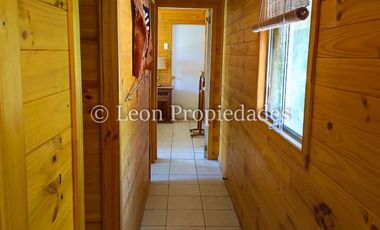 Leon Propiedades arrienda casa amoblada en sector Lo Águila, Curacaví.