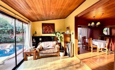 CASA VENTA Jardin Piscina 5D4B 2E +S Dominicos, Las condes