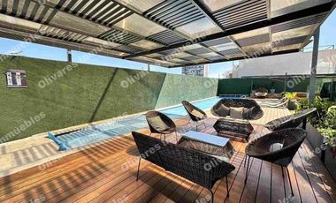 DEPARTAMENTO EN RENTA EN TORRE BAGA UNA RECÁMARA EN LA ATLIXCAYOT CERCA DE LOMAS; PUEBLA.