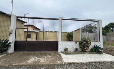 RENTA TERRENO + OFICINA BARRIO VILLAFLORA, MACHALA