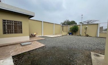 RENTA TERRENO + OFICINA BARRIO VILLAFLORA, MACHALA