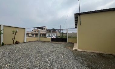 RENTA TERRENO + OFICINA BARRIO VILLAFLORA, MACHALA