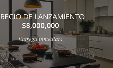 6 residencias con entrega inmediata de 170 m y 3 niveles