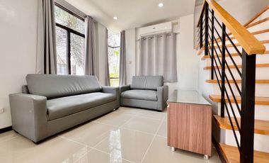 Semi Furnished 4 bedrooms with maid's quarter House for rent inside Exclusive Subdivision