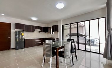 Semi Furnished 4 bedrooms with maid's quarter House for rent inside Exclusive Subdivision