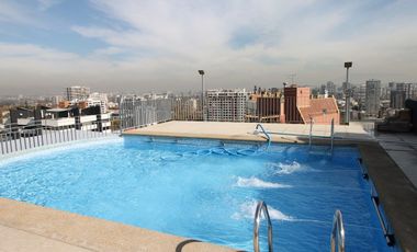 Departamento Ñuñoa con cercania a Gran Avenida y metro