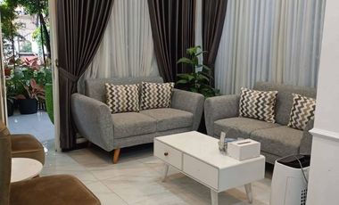 ‼️BANTING HARGA‼️  Rumah HOOK Siap Huni Semi Furnished Lokasi di Perum Deltasari Baru (CLUSTER) Waru Sidoarjo