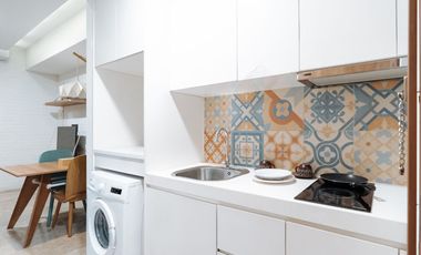 Sewa Apartemen Skandinavia 2 Kamar Tidur Full Furnished Fasilitas Premium Dekat Bandara Soekarno Hatta Tangerang