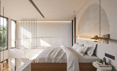 Villa 1-Kamar Tidur dengan Desain Tropis Modern di Uluwatu