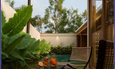 Villa Eksklusif Pakem Jogja, Desain Tropis Elegan, 3 KT, SHM