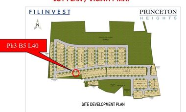Lot for sale in Princeton Heights in Bacoor Cavite
