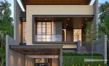 Hunian 2 Lantai Minimalis Modern Purworejo