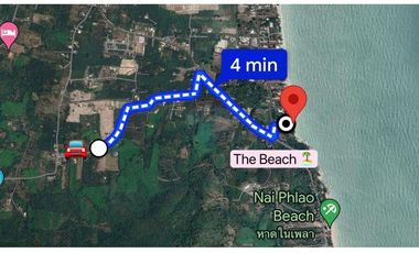 Big beautiful single House in large piece of Land 2-3-10 Rai in Khanom