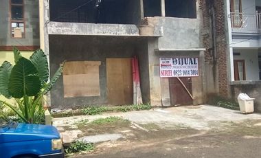 Cluster Bukit Permana Residence - Cimahi Bandung, Rumah setengah jadi, harga murah, one gate system