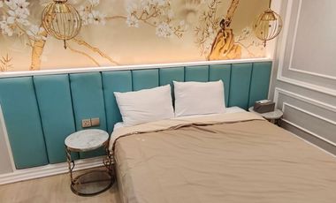 Sewa  Studio Model Hotel Deluxe Apartemen GreenBay Pluit Jakarta Utara Baywalk Mall Green bay