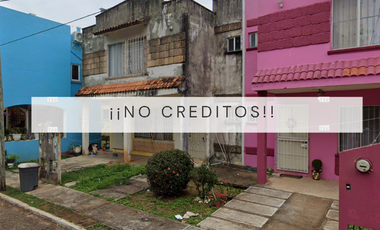 CASA EN CALLE MONTE PIO, COSOLEACAQUE, VERACRUZ. ¡¡NO CREDITOS!!