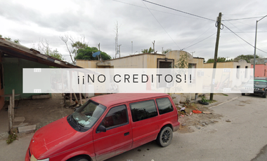 CASA EN CALLE OCEANO INDICO, HACIENDA LAS BRISAS, RÍO BRAVO, TAMAULIPAS. ¡¡NO CREDITOS!!