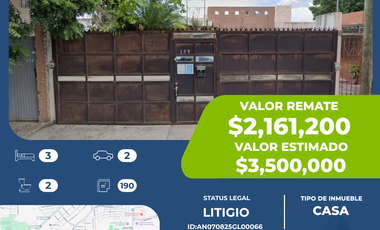 Casa En Venta En Arquitectos Bertha del Avellano de Cárdenas Ciudad Victoria Tamaulipas