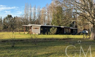 HERMOSA CASA en parcela DE 8.000 M2 y acceso al rio en sector Trafun A 20 MIN DE RIO BUENO