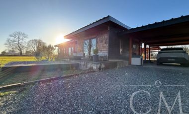 HERMOSA CASA en parcela DE 8.000 M2 y acceso al rio en sector Trafun A 20 MIN DE RIO BUENO