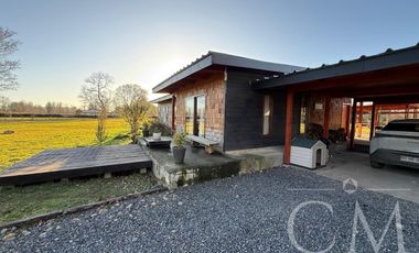 HERMOSA CASA en parcela DE 8.000 M2 y acceso al rio en sector Trafun A 20 MIN DE RIO BUENO