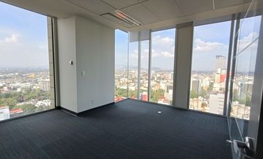 Renta de Oficina Acondicionada en Torre Mapfre