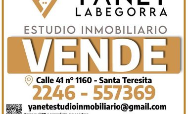 VENTA EN BLOCK SANTA TERESITA - BARRIO PRIVADO