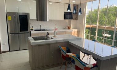 Via a La Costa, Renta de Hermoso Loft de Estreno 1 Dorm Amoblado con Vista