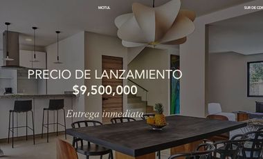 Modernas residencias con finos acabados en Motul y Celestun Heroes de Padierna, en Tlalpan, CDMX