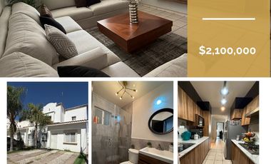 Hermosa casa con recámara en planta baja en venta en condominio al sur de la ciudad