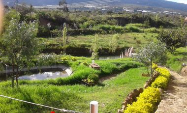 Se vende finca en villa de leyva