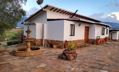Se vende finca en villa de leyva