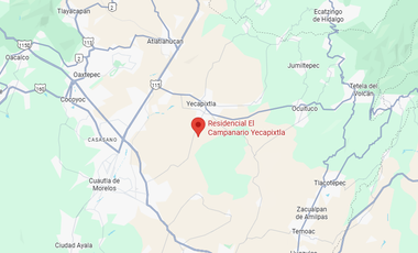 INVERSION SEGURA EN BIENES Y RAICES EN YECAPIXTLA MORELOS!!!