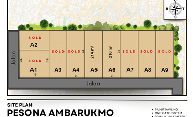 Tanah Siap AJB Selatan Ambarukmo Plaza, Cocok Untuk Hunian & Kost Eksklusif