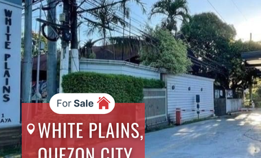 NEGOTIABLE! Prime Location With View! Check this spacious lot FOR SALE at White Plains, Quezon City! 🏡