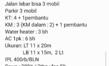 Di Jual / Sewa Rumah Di Janur Elok Kelapa Gading