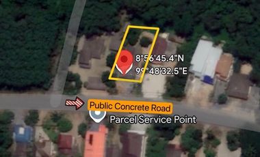 2 Beds Detached House of Land by Public Concrete Road
