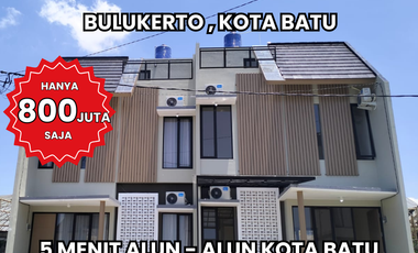 Villa Murah Kualitas Mewah Hanya 800 Jutaan 5 Menit Alun-Alun Batu