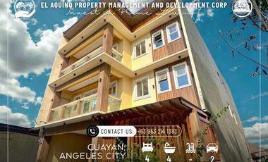 4-Bedroom, 5-Bathroom Fully-Furnished 3-Storey House for Rent – Cuayan, Angeles City, Pampanga
