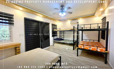 4-Bedroom, 5-Bathroom Fully-Furnished 3-Storey House for Rent – Cuayan, Angeles City, Pampanga