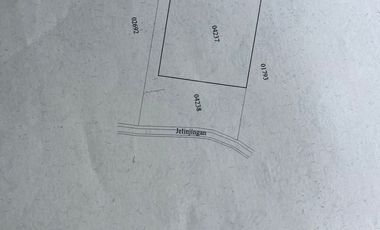 Dijaul Tanah 1040 m2 dalam  komplek perumahan Dewata Permai Sading, Mengwi, Badung.