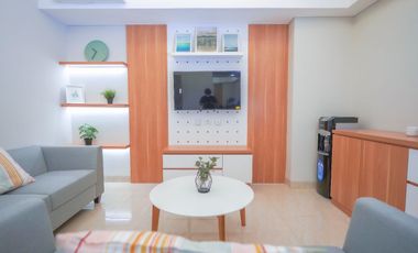 Sewa Apartement Skandinavia 2BR Fully Furnished Fasilitas Premium 15min Bandara Soekarno Hatta Tangerang