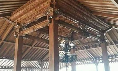 Jual Bangunan Pendopo Joglo Kayu Jati, rumah Jawa Joglo dan Limasan Jati